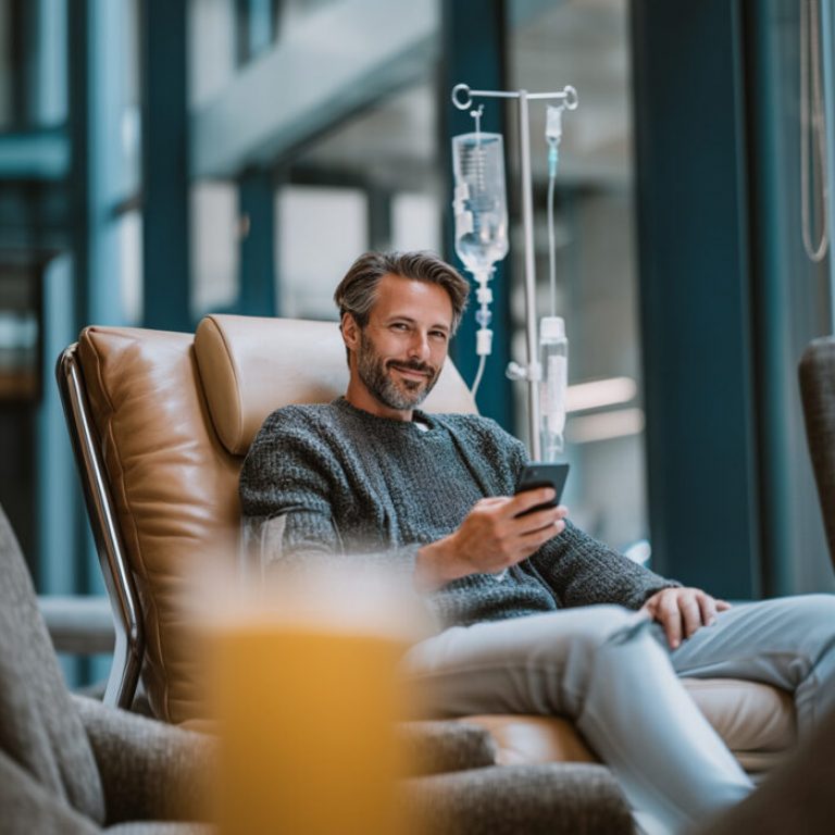 Fashion-forward man representing men’s health and vitality for IV therapy blog post in West Palm Beach