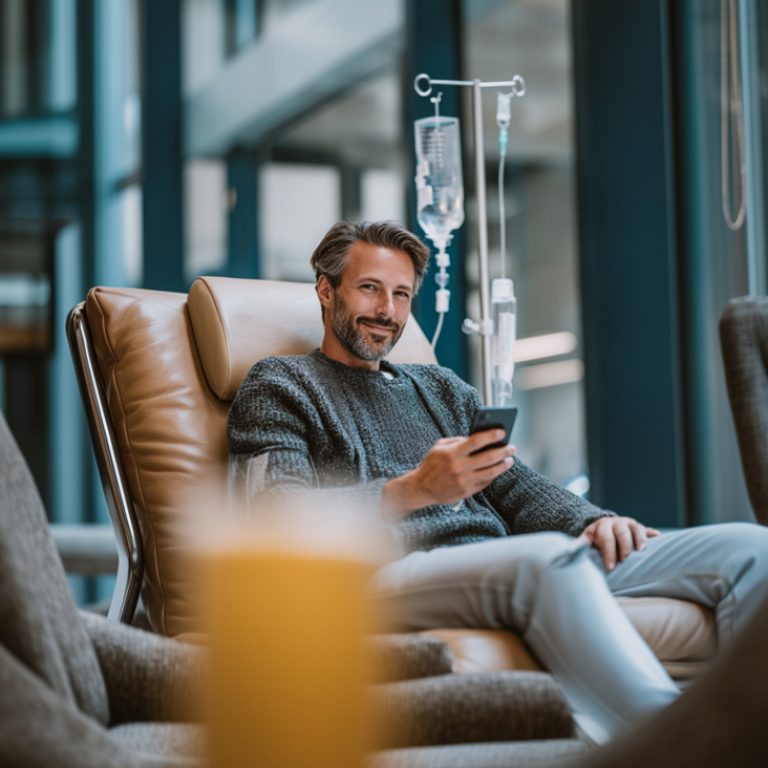 Fashion-forward man representing men’s health and vitality for IV therapy blog post in West Palm Beach